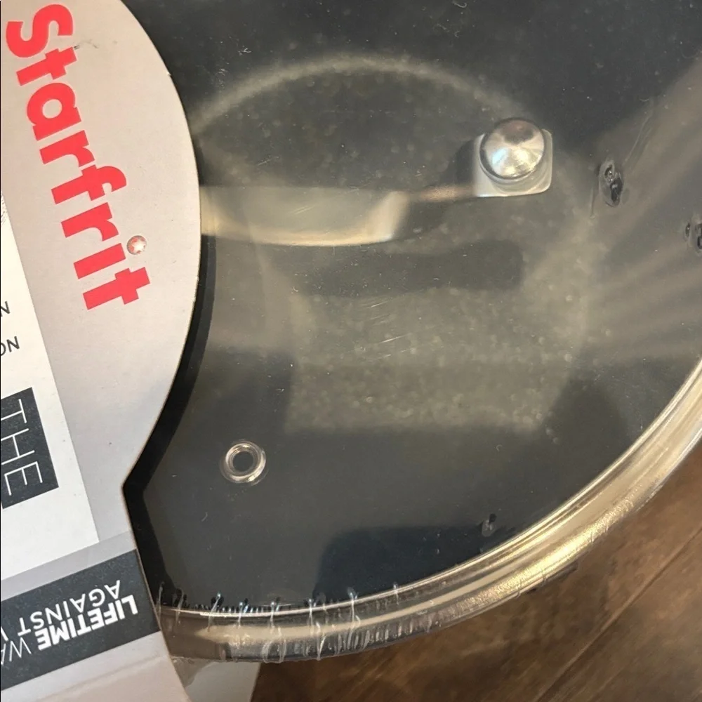 The Rock Starfrit 3 qt.saucepan w/lid,nothing sticks,never warps,stove,oven